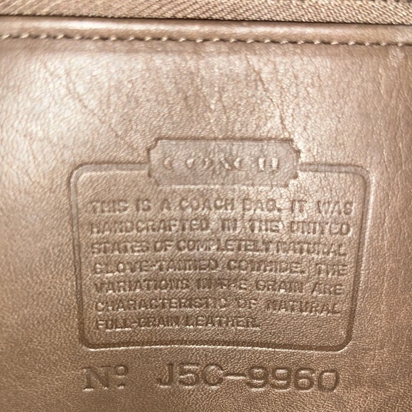 Vintage Coach Leather Backpack - Picture 8 of 9